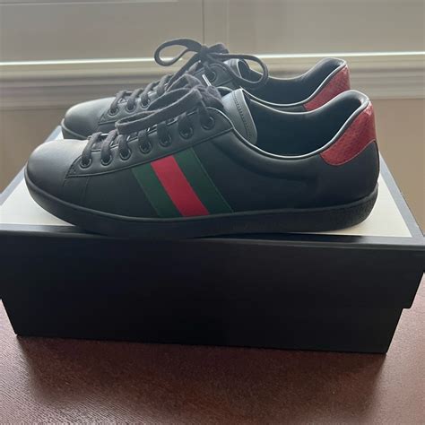 red and black gucci sneakers|Gucci fur sneakers women's.